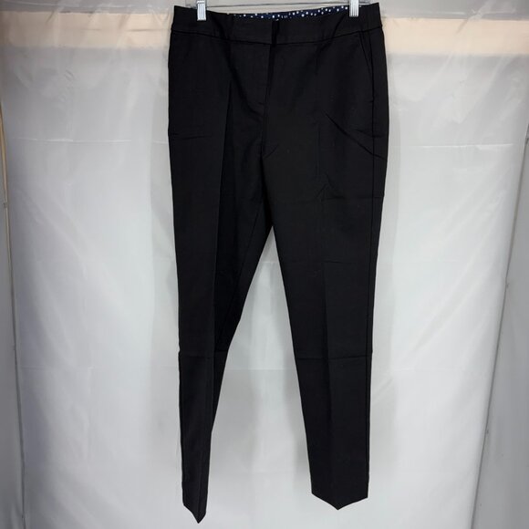 Boden Women 10R Richmond Trouser Ankle Pant Black Pleated Slacks Workwear NEW - Picture 2 of 10